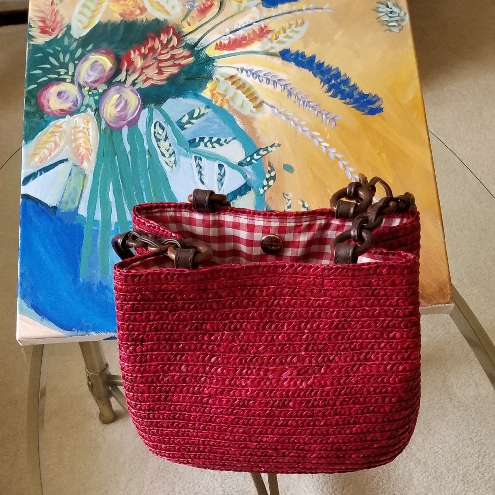 Croft & Barrow Straw Purse